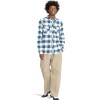 ELEMENT Tacoma - Long Sleeve Flannel Shirt for Men - Moonlit Ocean