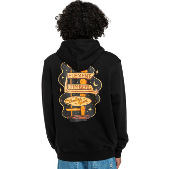 ELEMENT Timber Motel - Hoodie for Men - Flint Black