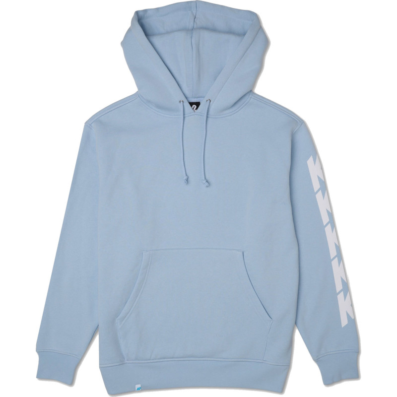 K2 Chain Logo Hoodie - Women's Pullover Hoodie - Light Blue
