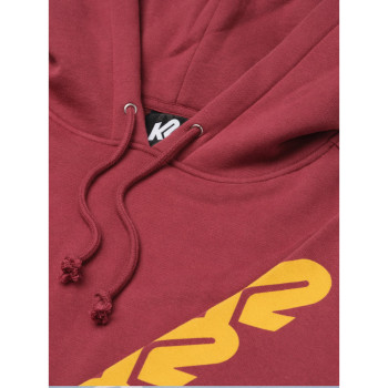K2 Chain Logo Hoodie - Women's Pullover Hoodie - Maroon