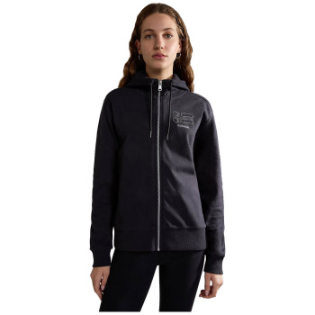 Napapijri Ibarra - Full-Zip Hoodie for Women - Black