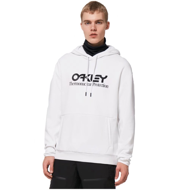 OAKLEY Rider Long 2.0 Hoodie - Ανδρικό Φούτερ- White/Black
