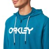 OAKLEY Teddy Full Zip Hoodie - Men's Full Zip Hoodie- Aurora Blue