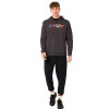 OAKLEY Teddy Full Zip Hoodie - Men's Full Zip Hoodie-  Dark Gray Heather/American Flag