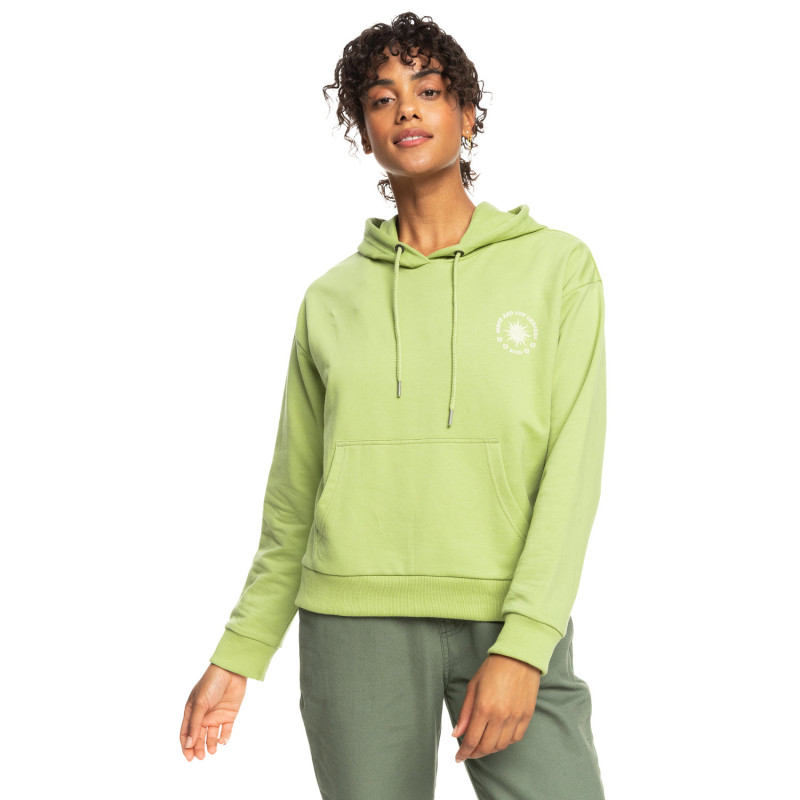 ROXY Afternoon Hike B - Women's Hoodie - Fern