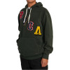 RVCA Letterman - Hoodie for Men - Hunter Green 