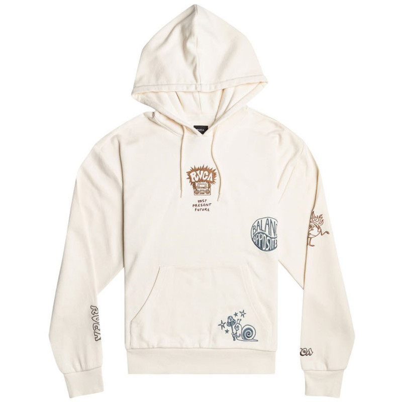 RVCA Scorched - Hoodie for Men - Salt
