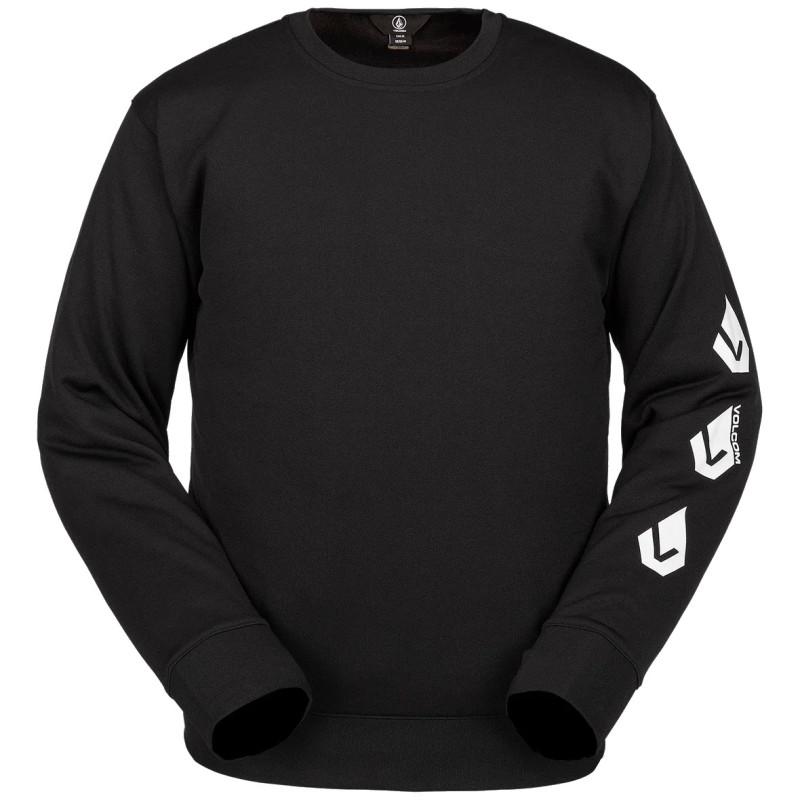 VOLCOM Core Hydro Crew Sweatshirt - Men's Sweatshirt - Black
