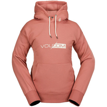 VOLCOM Core Hydro - Women's Hoodie - Earth Pink