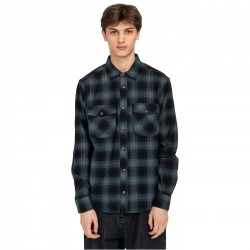 ELEMENT Tacoma - Ανδρικό πουκάμισο flannel - Gradient Plaid Agave Green