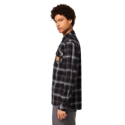 Oakley Tc Skull Flannel Shirt - Ανδρικό πουκάμισο flannel - Grey Check