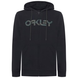 OAKLEY Teddy Full Zip Hoodie - Ανδρική Ζακέτα φούτερ - Black/B1B Camo Hunter