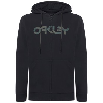 OAKLEY Teddy Full Zip Hoodie - Ανδρική Ζακέτα φούτερ - Black/B1B Camo Hunter