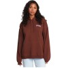 RVCA Leave Behind - Γυναικείο φούτερ Oversized - Cappuccino