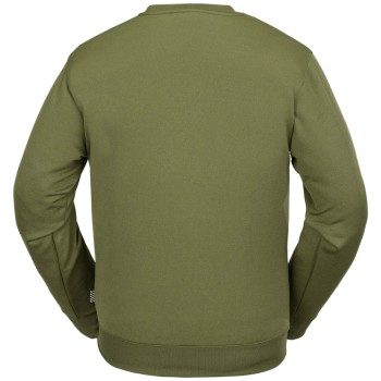 VOLCOM Core Hydro Crew Sweatshirt - Ανδρικό φούτερ - Military VOLCOM Core Hydro Crew Sweatshirt - Ανδρικό φούτερ - Military