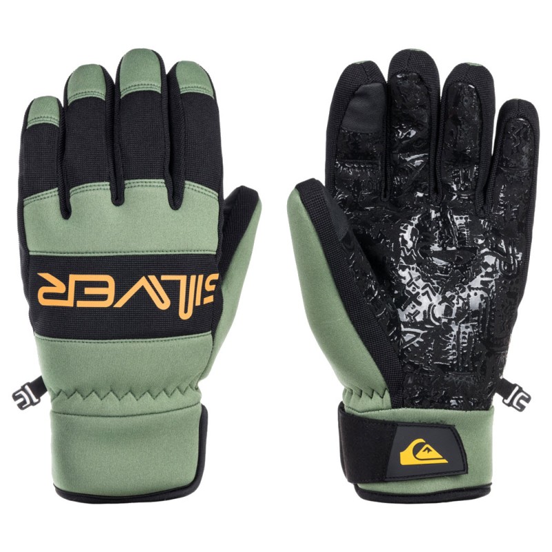 Quiksilver Method - Men's Technical Snowboard/Ski Gloves - Men's Gloves - Laurel Wreath