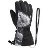 ZIENER Laval AS® AW - Junior ski gloves - Black Grey Mountain Print