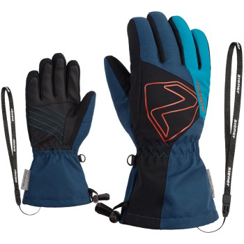 ZIENER Laval AS® AW - Junior ski gloves - Hale Navy stru