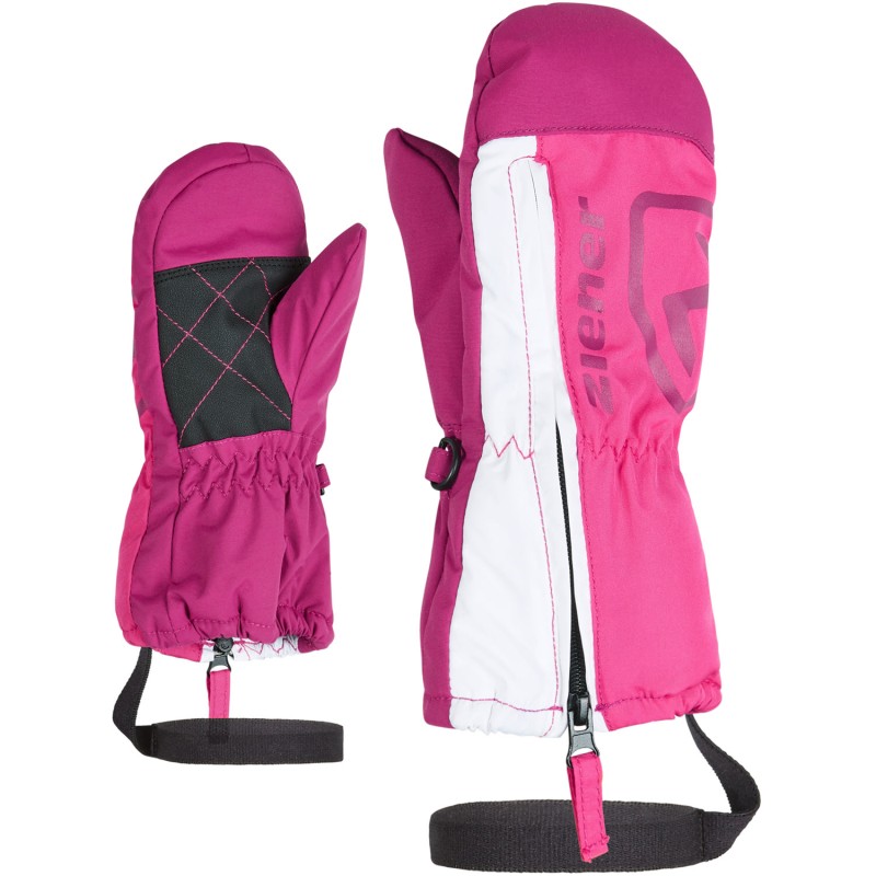 ZIENER Leo Minis - Mini Παιδική χούφτα Ski - Pop Pink