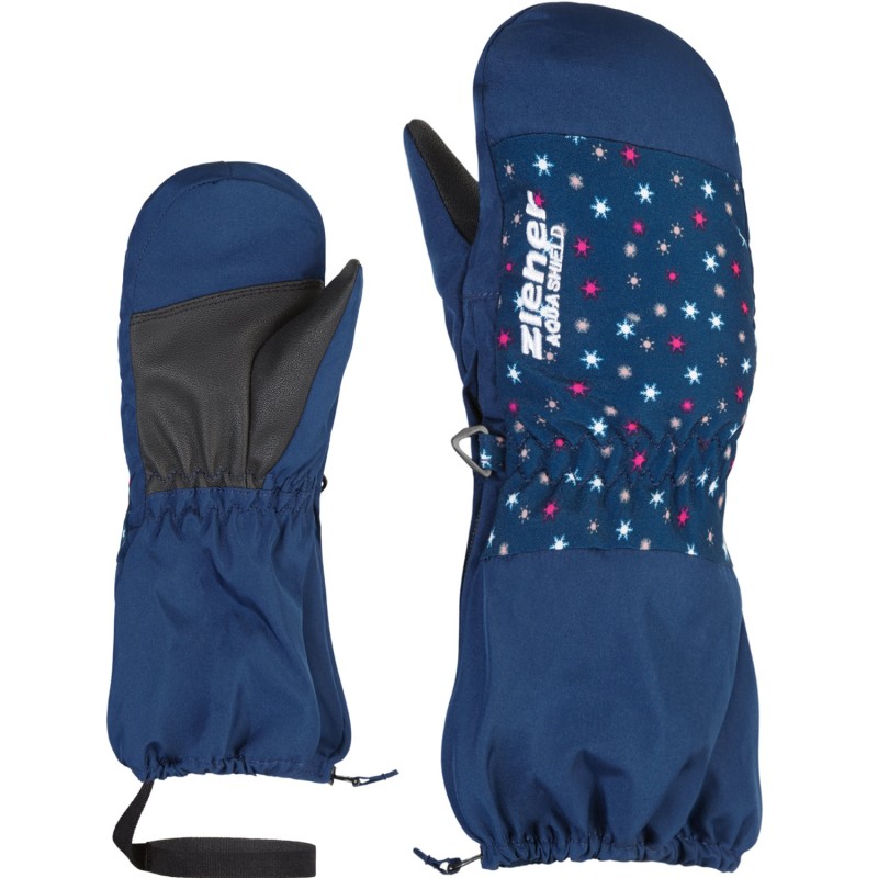 ZIENER Levi AS® Minis - Mini Ski gloves - Snowflake Print