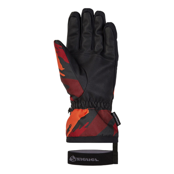 ZIENER GASSIM AS® - Men's Ski/Snowboard gloves - Red Cabin/Burned Orange