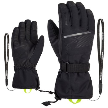 ZIENER GENTIAN AS® - Men's Alpine gloves - Black