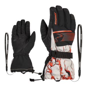 ZIENER GENTIAN AS® - Men's Alpine gloves - Cliff Print