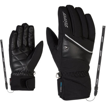 ZIENER Kaika AS® AW - Women's ski gloves - Black