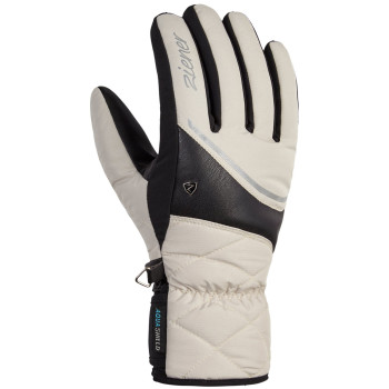 ZIENER Kaika AS® AW - Women's ski gloves - Silver Beige
