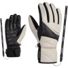 ZIENER Kaika AS® AW - Women's ski gloves - Silver Beige