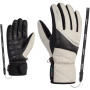 ZIENER Kaika AS® AW - Women's ski gloves - Silver Beige