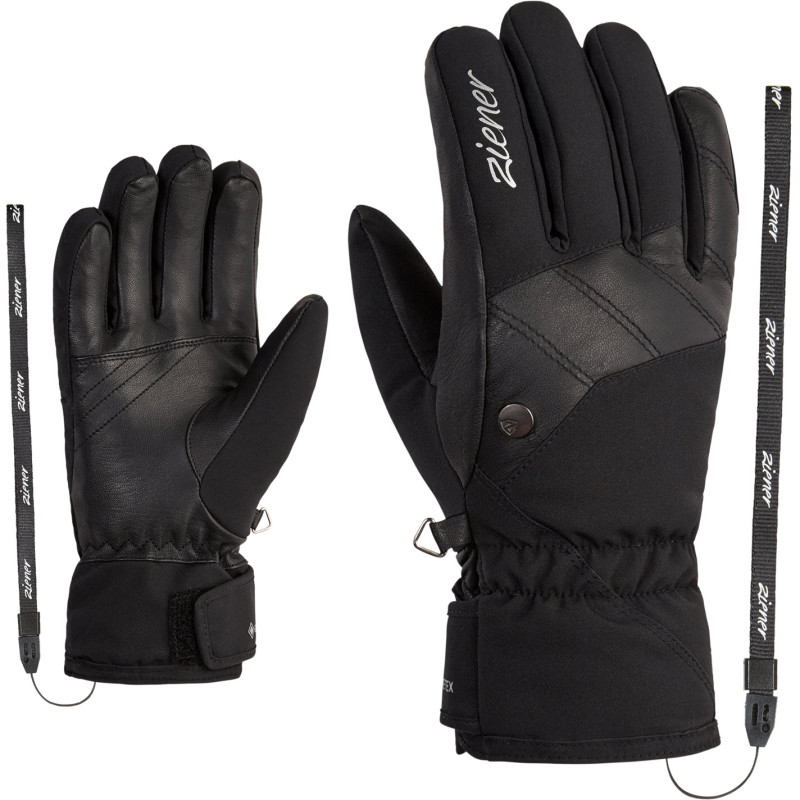 ZIENER Keala GTX® Lady - Women's Gore-Tex® ski gloves - Black