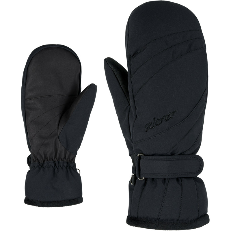 ZIENER Kilenis Primaloft® mitten - Women's ski gloves - Black