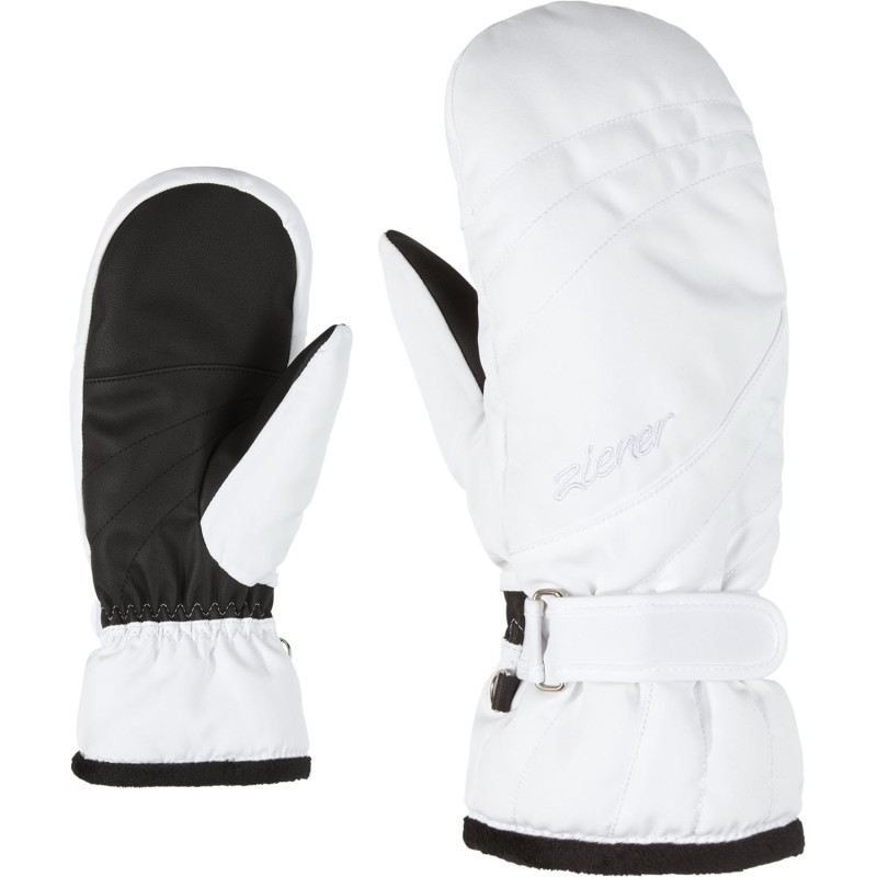 ZIENER Kilenis Primaloft® mitten - Women's ski gloves - White