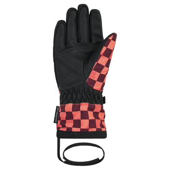 ZIENER LASSIM AS® - Junior Ski gloves - Chessboard Print