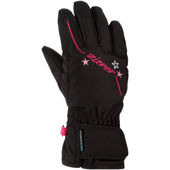 ZIENER Lula AS® Girls - Junior ski gloves - Black