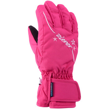 ZIENER Lula AS® Girls - Junior ski gloves - Pop Pink