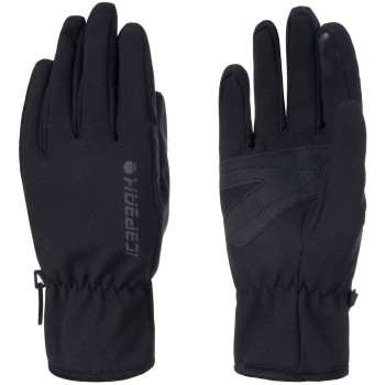 ICEPEAK Hustonville - Γάντια Softshell Unisex - Black ICEPEAK Hustonville - Γάντια Softshell Unisex - Black