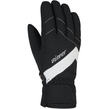 ZIENER Kaiti AS® - Γυναικεία Γάντια ski - Black/White ZIENER Kaiti AS® - Γυναικεία Γάντια ski - Black/White
