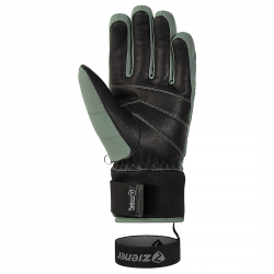 ZIENER KALE AS® AW - Γυναικεία Γάντια Alpine Ski - Green Mud