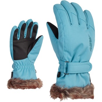 ZIENER Lim Girls - Παιδικά Γάντια ski - Blue Nile stru ZIENER Lim Girls - Παιδικά Γάντια ski - Blue Nile stru