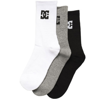 DC Mens Crew (3-Pack) Crew Socks - Assorted