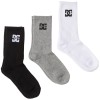 DC Mens Crew (3-Pack) Crew Socks - Assorted
