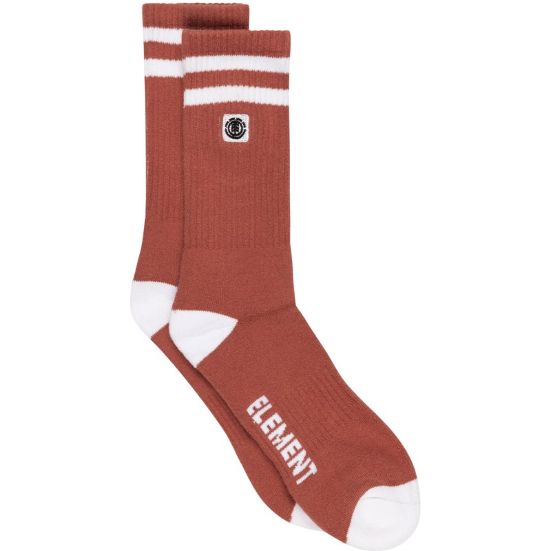 ELEMENT Clearsight - Athletic Socks for Men - Burnt Sienna