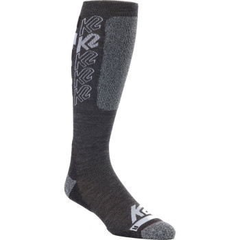 K2 Chain Logo Sock - Ski/Snowboard socks - Black