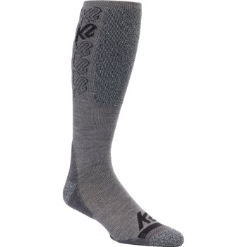 K2 Chain Logo Sock - Ski/Snowboard socks - Grey