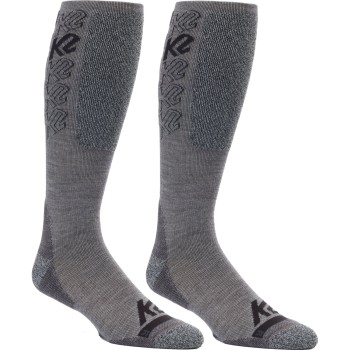 K2 Chain Logo Sock - Kάλτσες  Ski/Snowboard - Grey