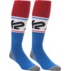 K2 Midweight Performance Sock (2 Pack) - Kάλτσες Ski/Snowboard - Red White/Black White