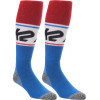 K2 Midweight Performance Sock (2 Pack) - Ski/Snowboard socks - Red White/Black White