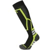 MICO 2600 Medium weight Warm control - Kid's ski socks - Black Yellow